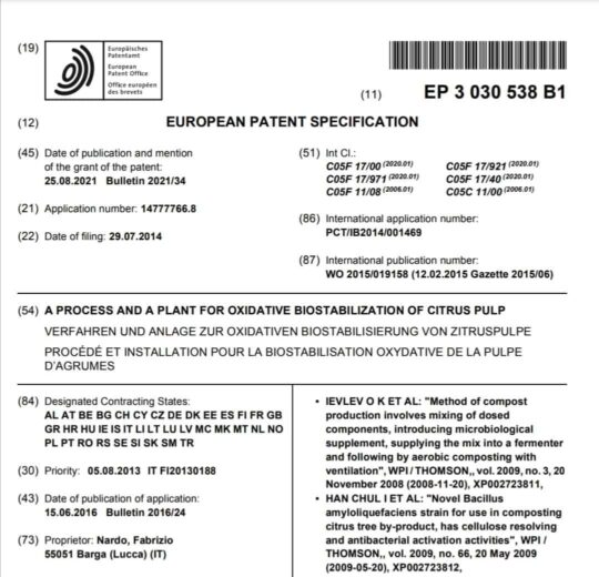 L'EPO rilascia il quarto brevetto alla NP-bioTech