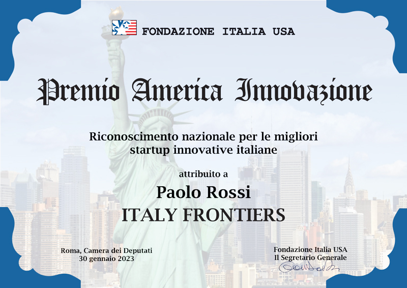 Ad Antifemo il Premio America Innovazione